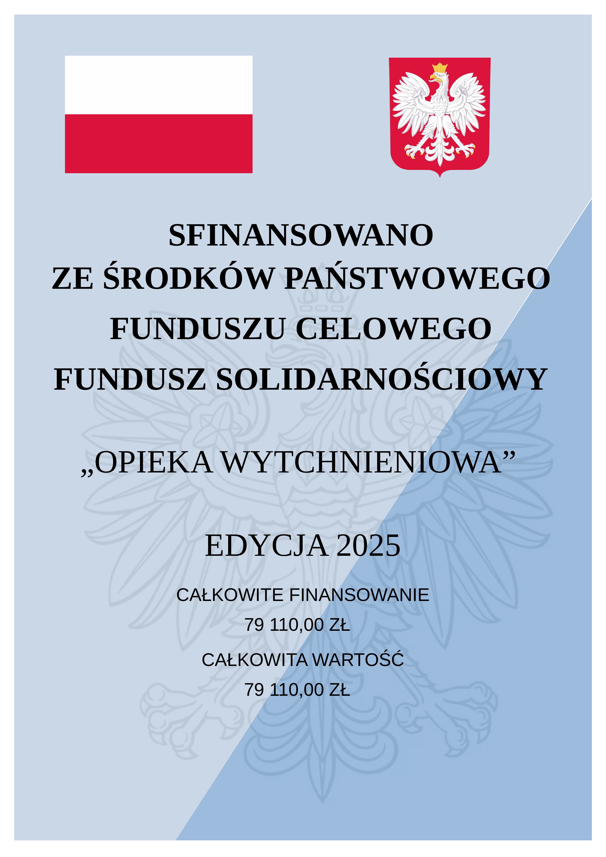 Opieka wytchnieniowa - Plakat 